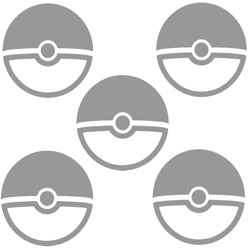 5 Pokemon Pins