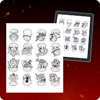 Print & Play Papercraft Standees