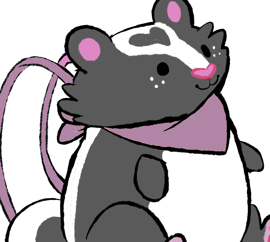 Peppercorn the Skunk