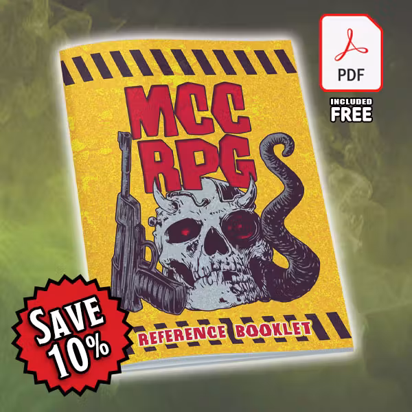 MCC RPG Reference Booklet (Print + PDF)