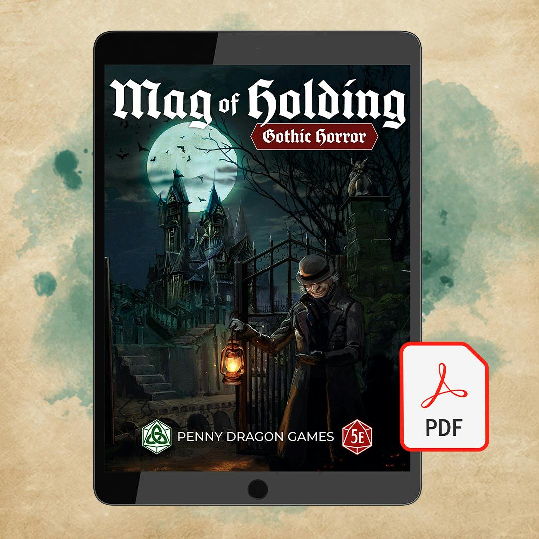 Mag of Holding: Gothic Horror PDF