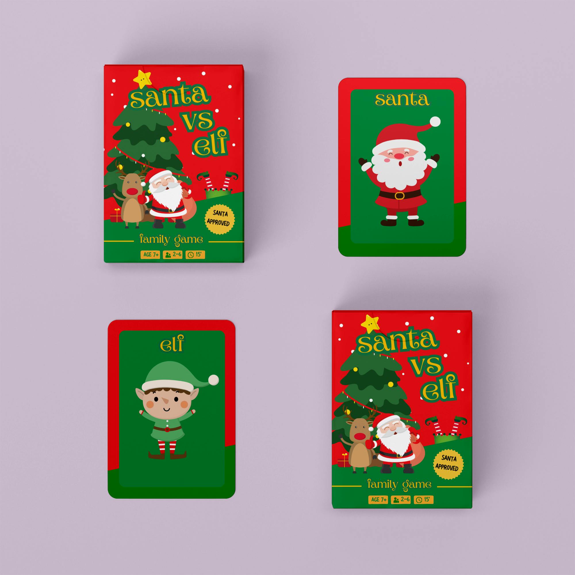 Santa VS Elf