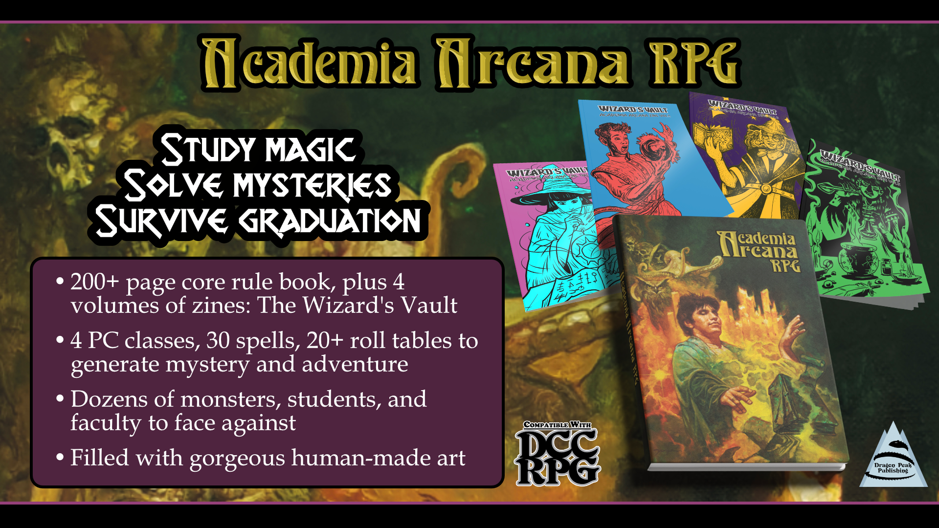 Academia Arcana RPG - DCC at Wizard School