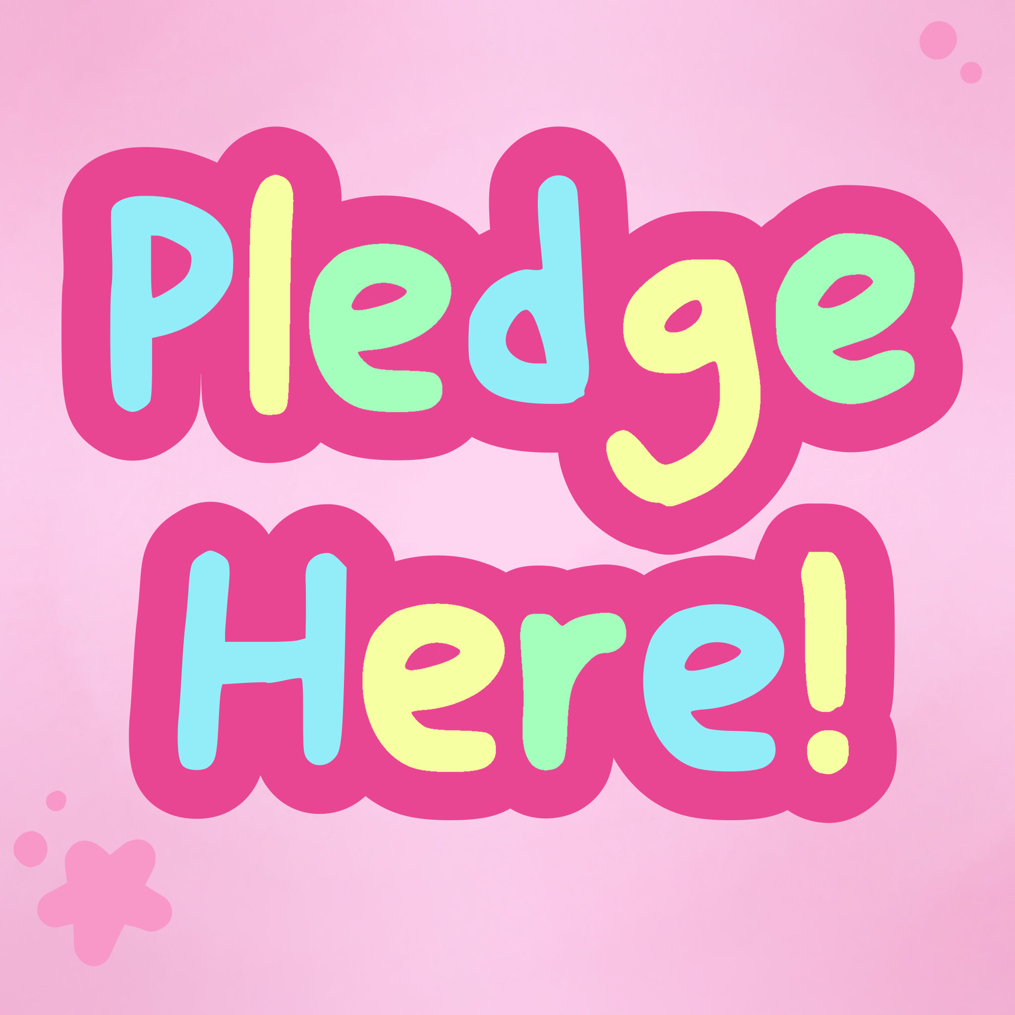 Pledge Here!