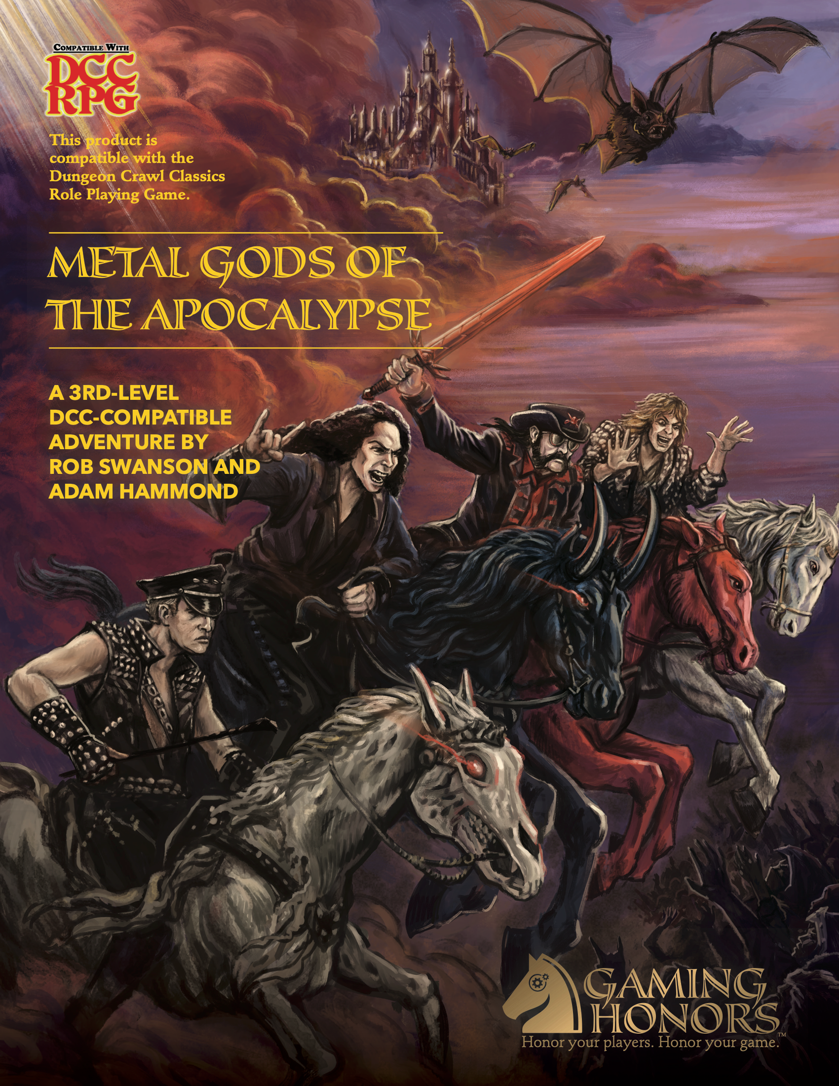 Metal Gods of the Apocalypse for DCC, Print + PDF