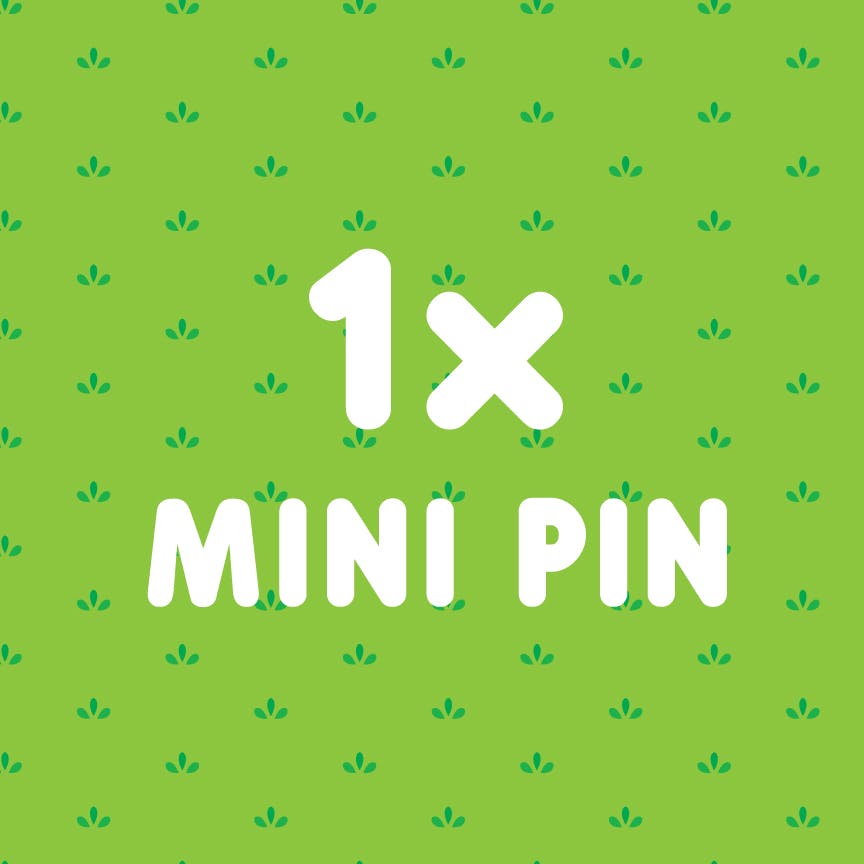 Tiny Solo Work - One Mini Enamel Pin