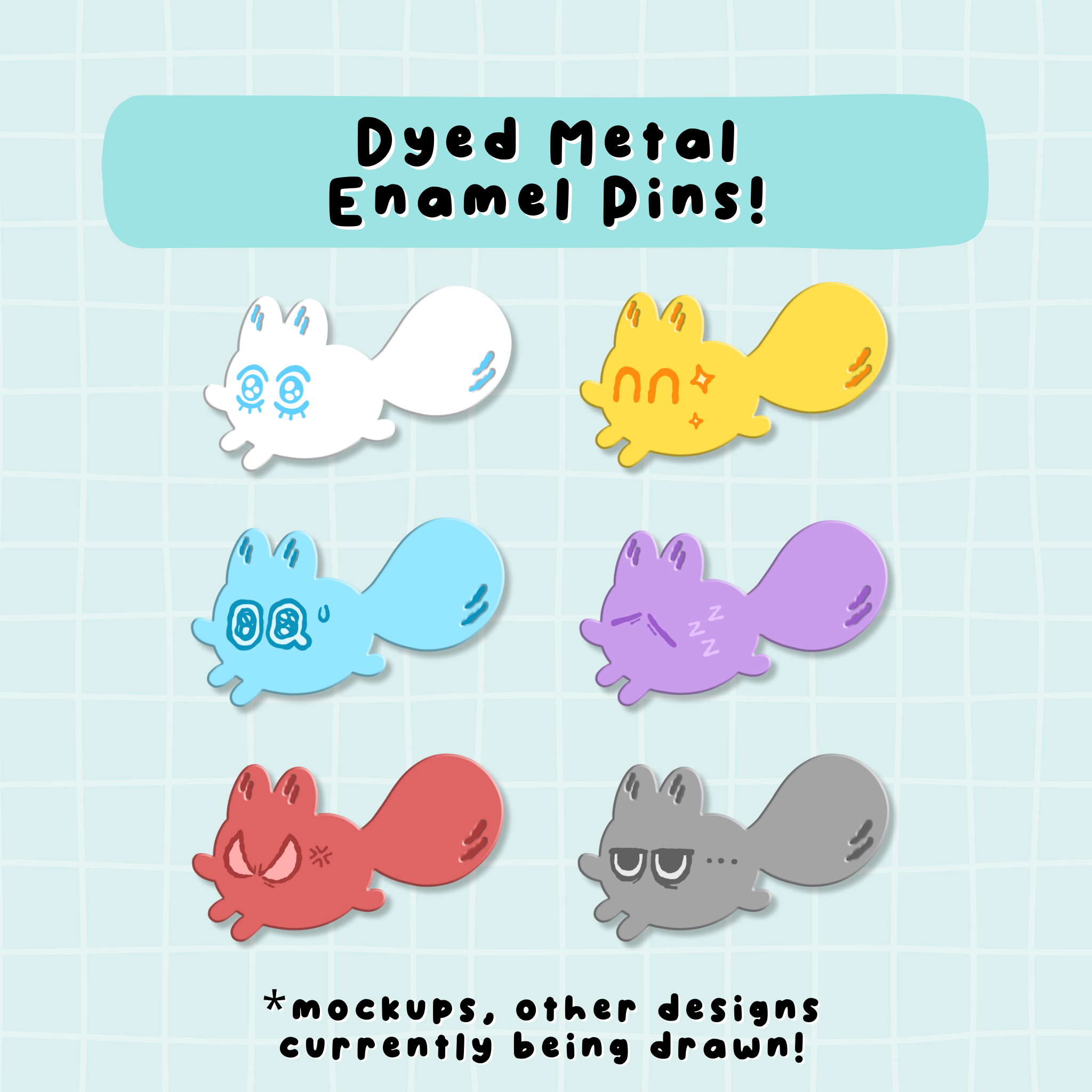Enamel Pins!