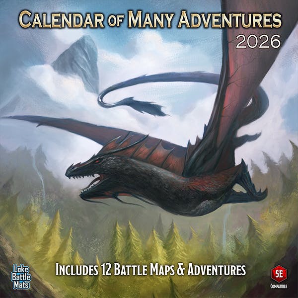 Calendar of Many Adventures 2026