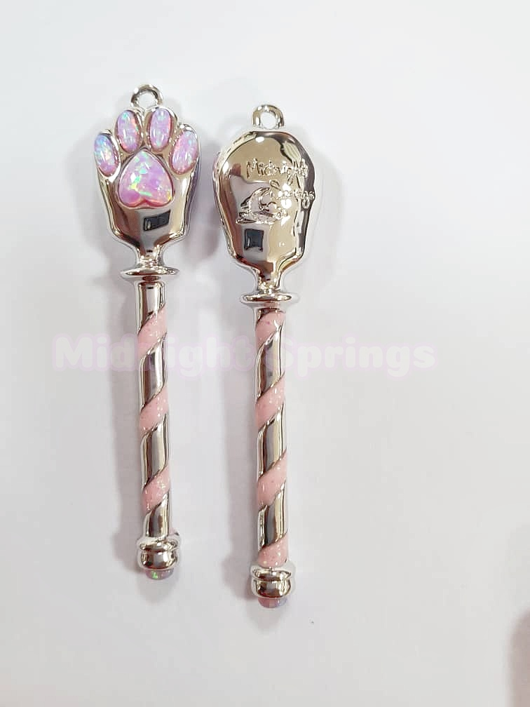 Cat Paw Pendant - Silver