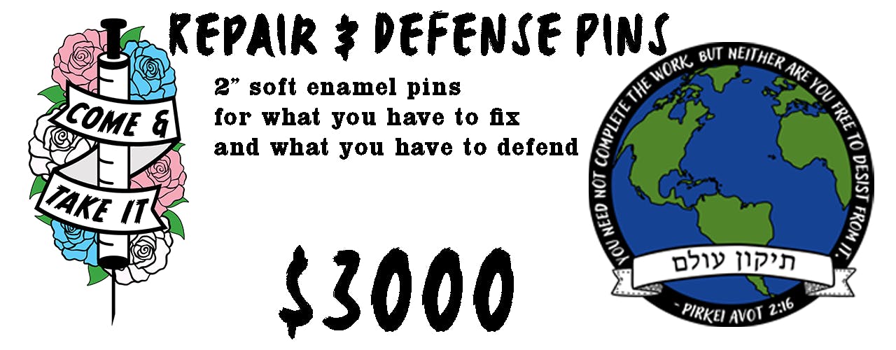 Repair & Defense Pins