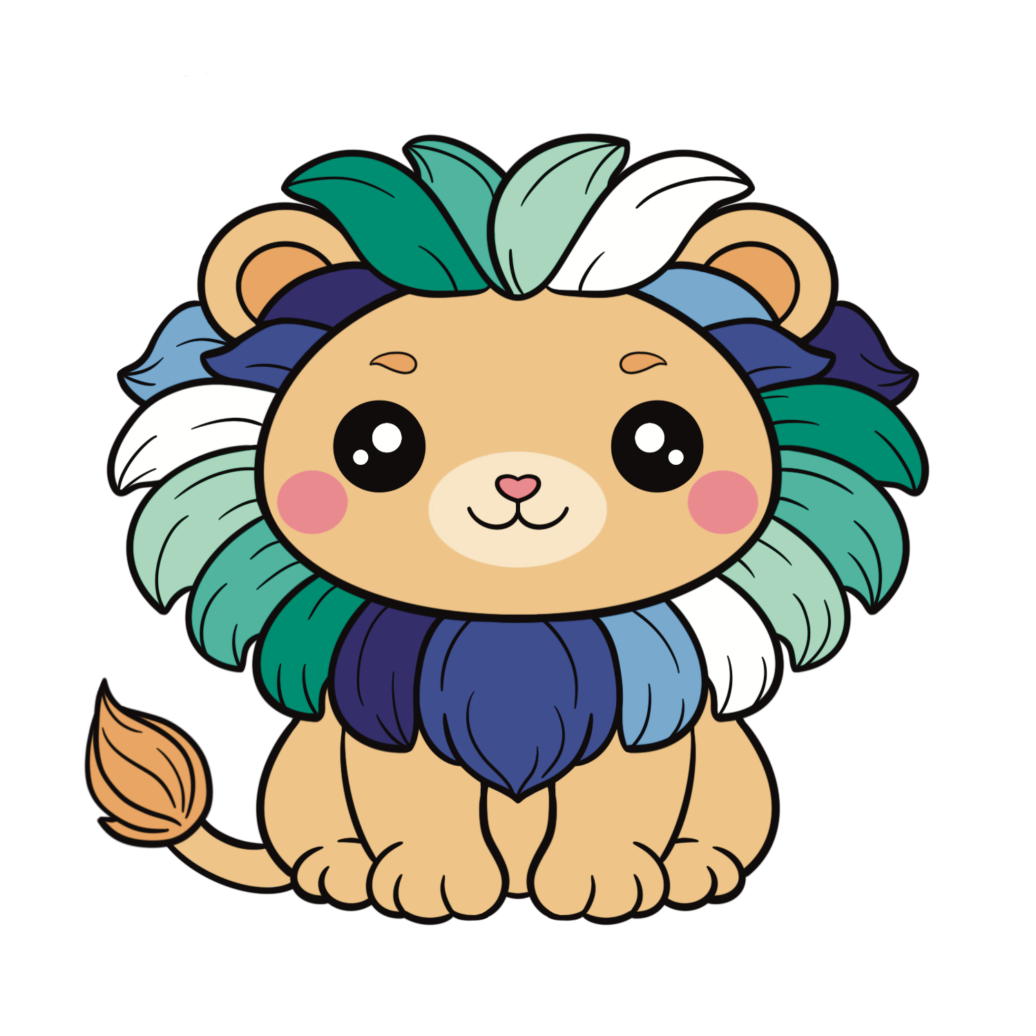 Gay Lion Pin