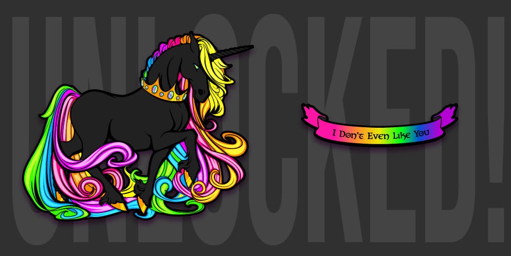 We UNLOCKED the Dark Unicorn and Banner Pins!