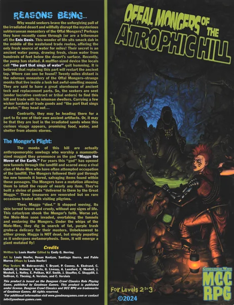 The Offal Mongers of the Atrophic Hill (Print)