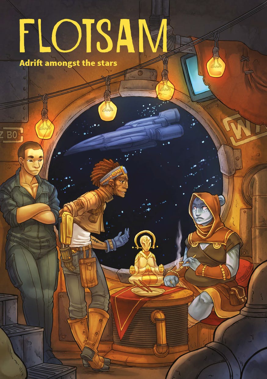Flotsam: Adrift Amongst The Stars hardcover