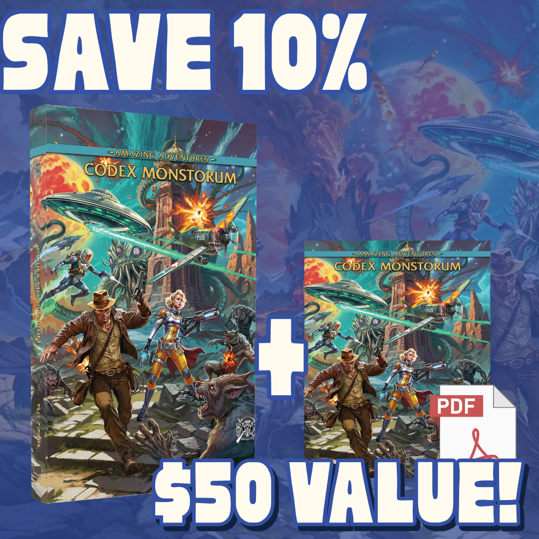(Save 10%) Print + PDF - Codex Monstorum