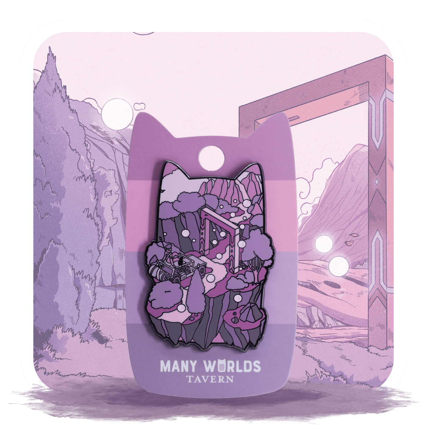 Sage's Gate Realm Pin