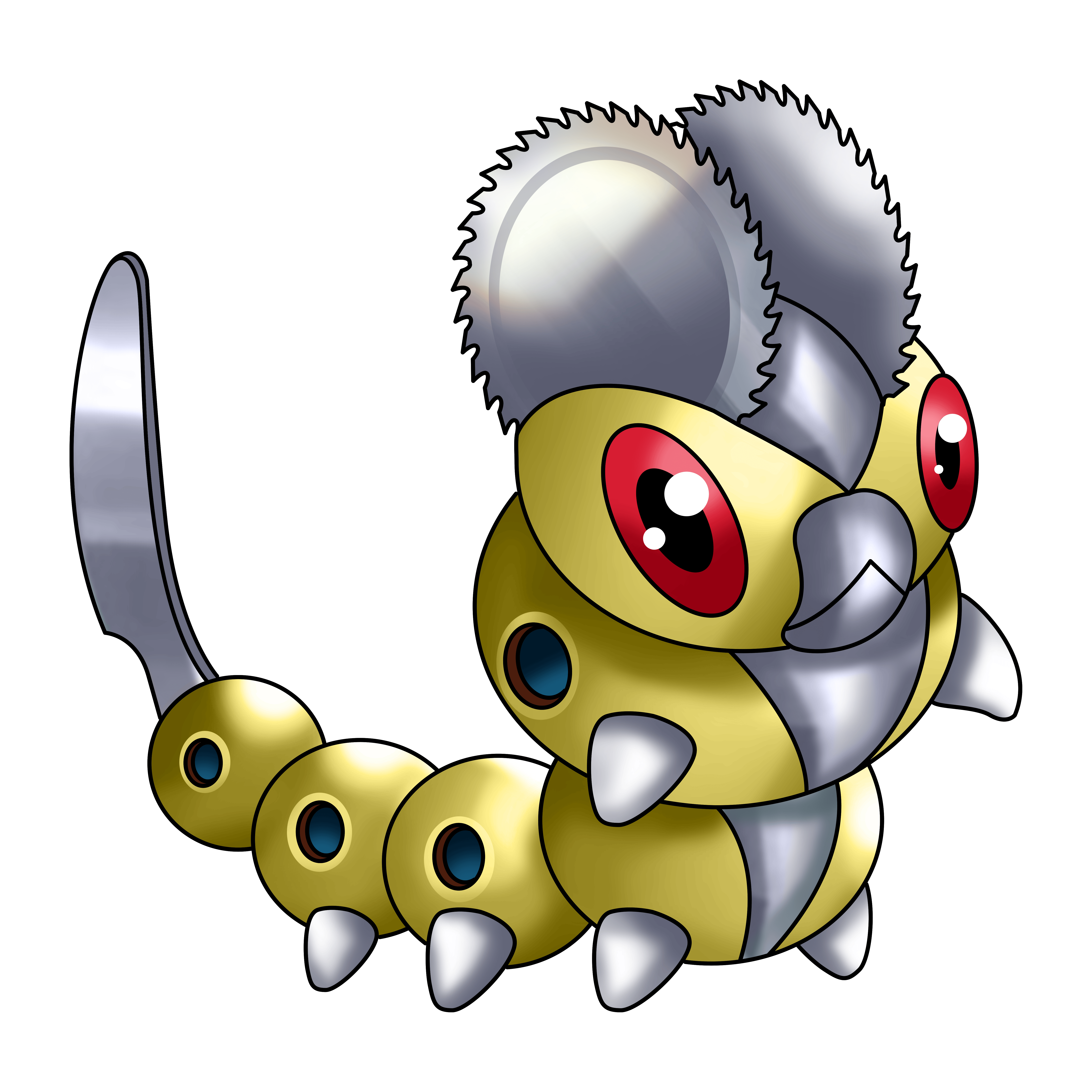 2x2 Sticker - Butterpillar