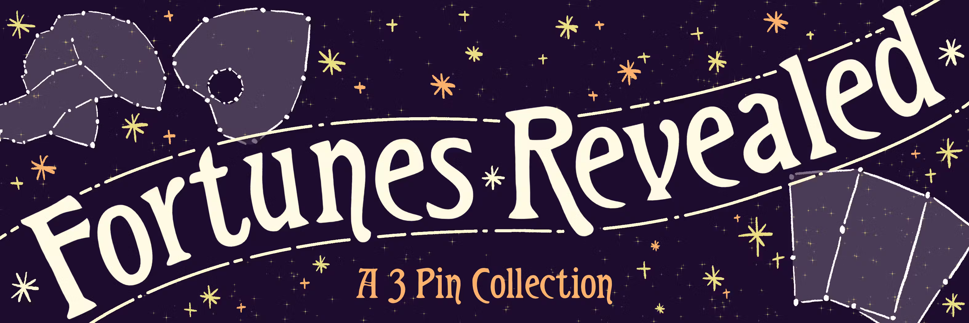 🧿 Fortunes Revealed: 3 Pin Collection ✨️