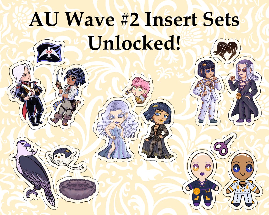 AU Wave #2 Inserts Unlocked!