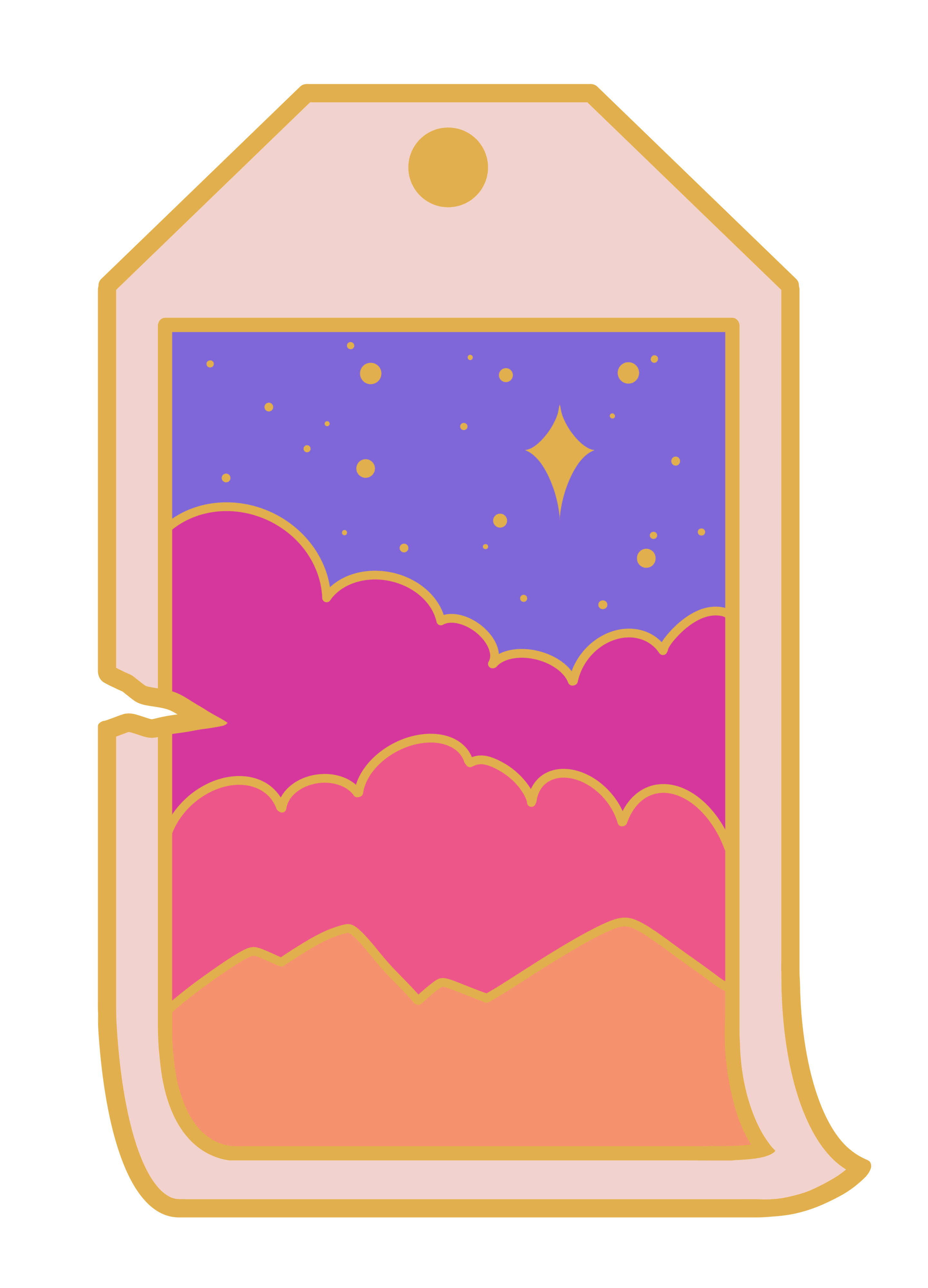 Potion Label Mini Pin