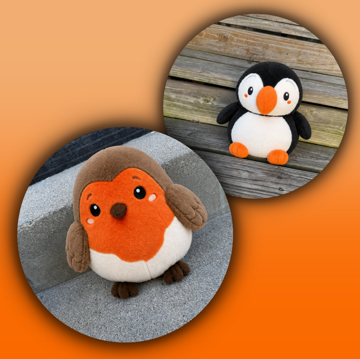 2 Plushies (Any Design)
