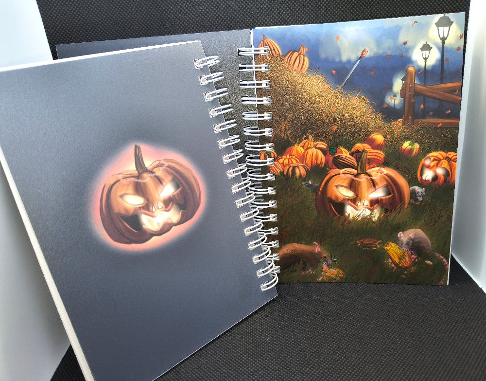 Spooky sticker book!