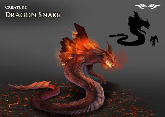 Snake magic fantasy dragon