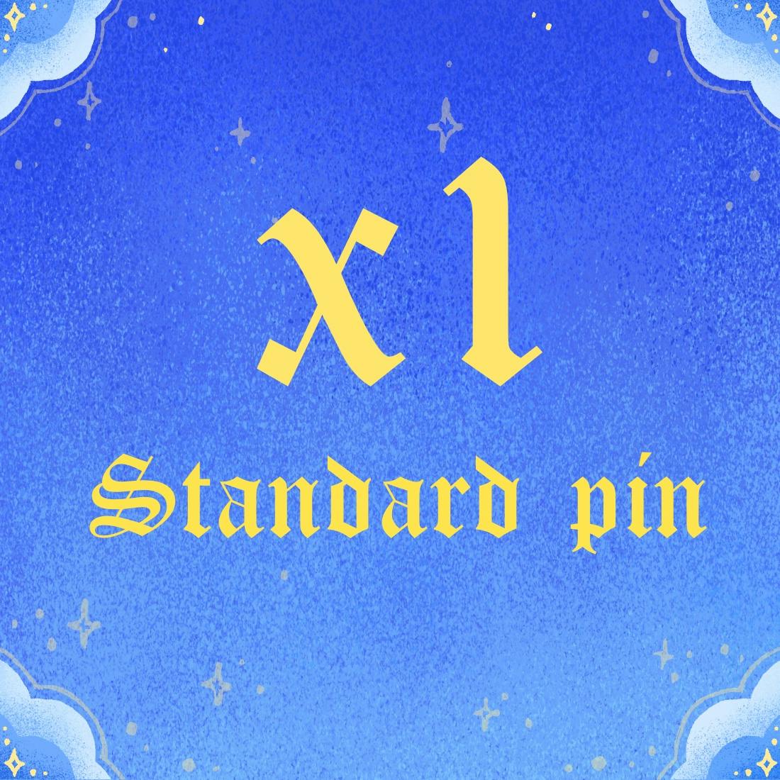 Standard Enamel Pin