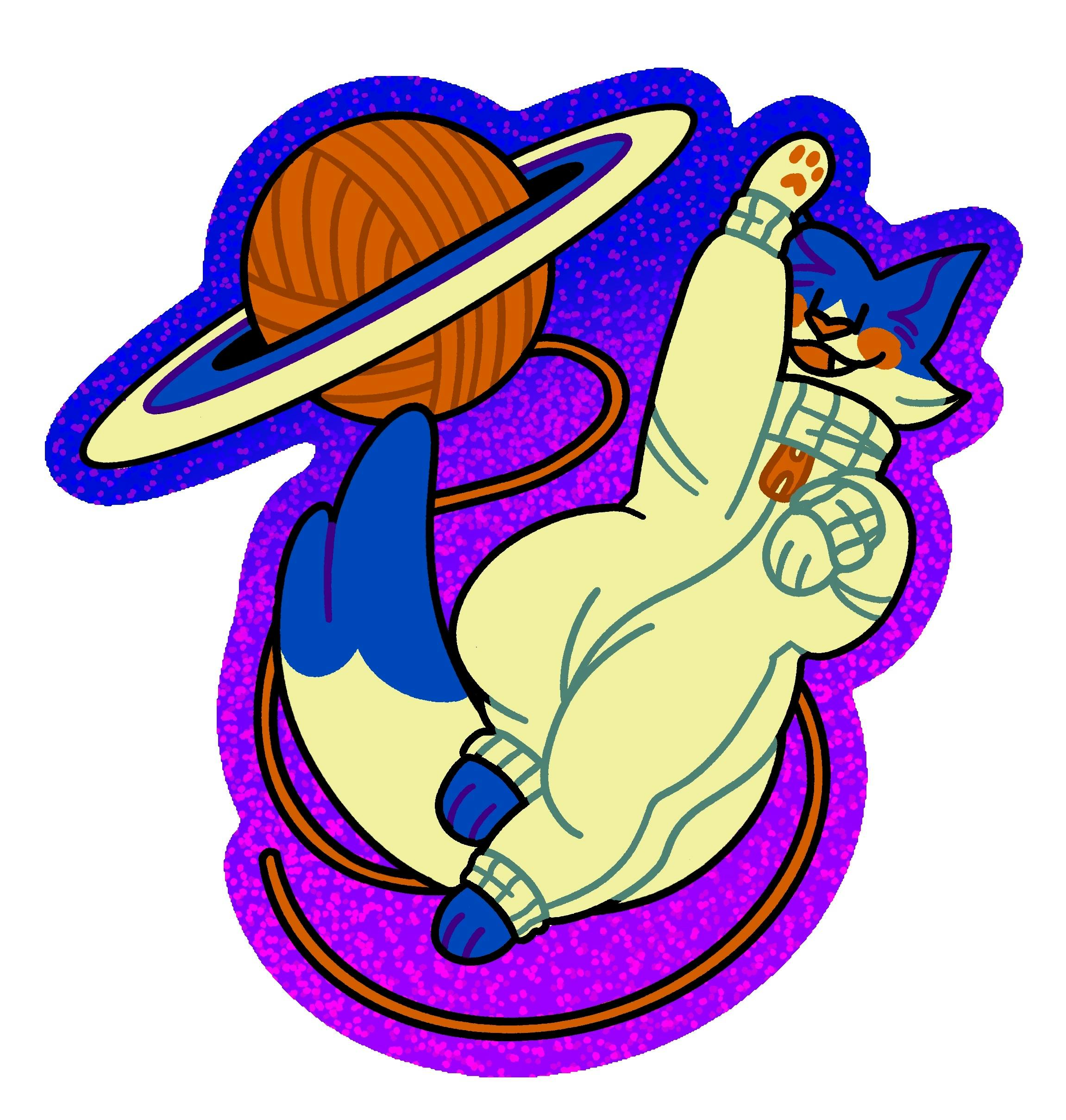 PINTOPIA 2025 - Felicette Glitter Sticker