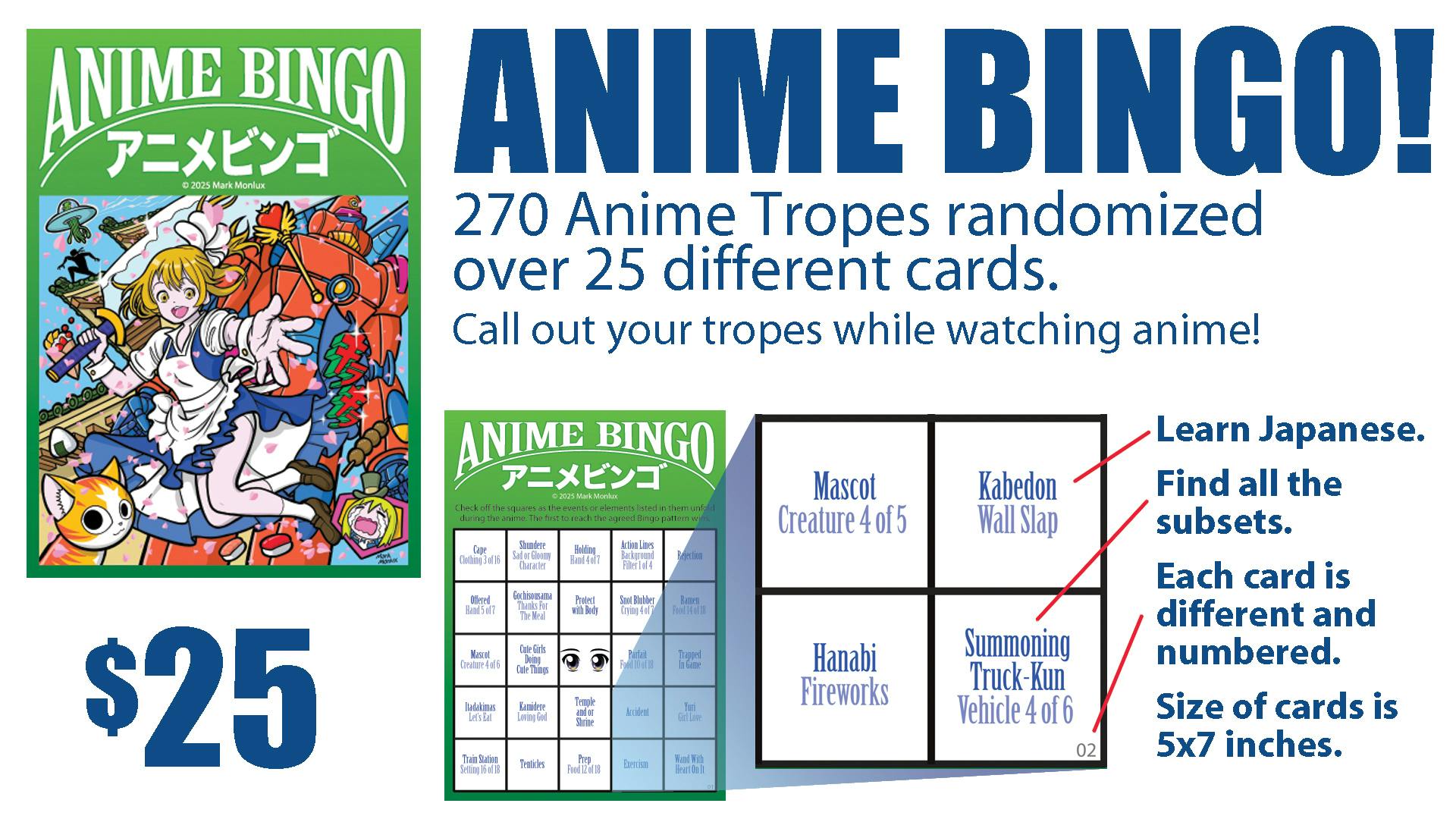 Anime Bingo