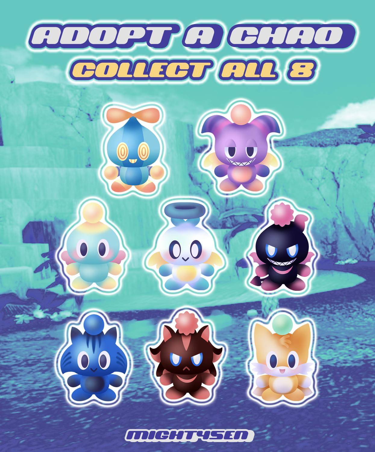 ADOPT A CHAO PHONE CHARM GACHA