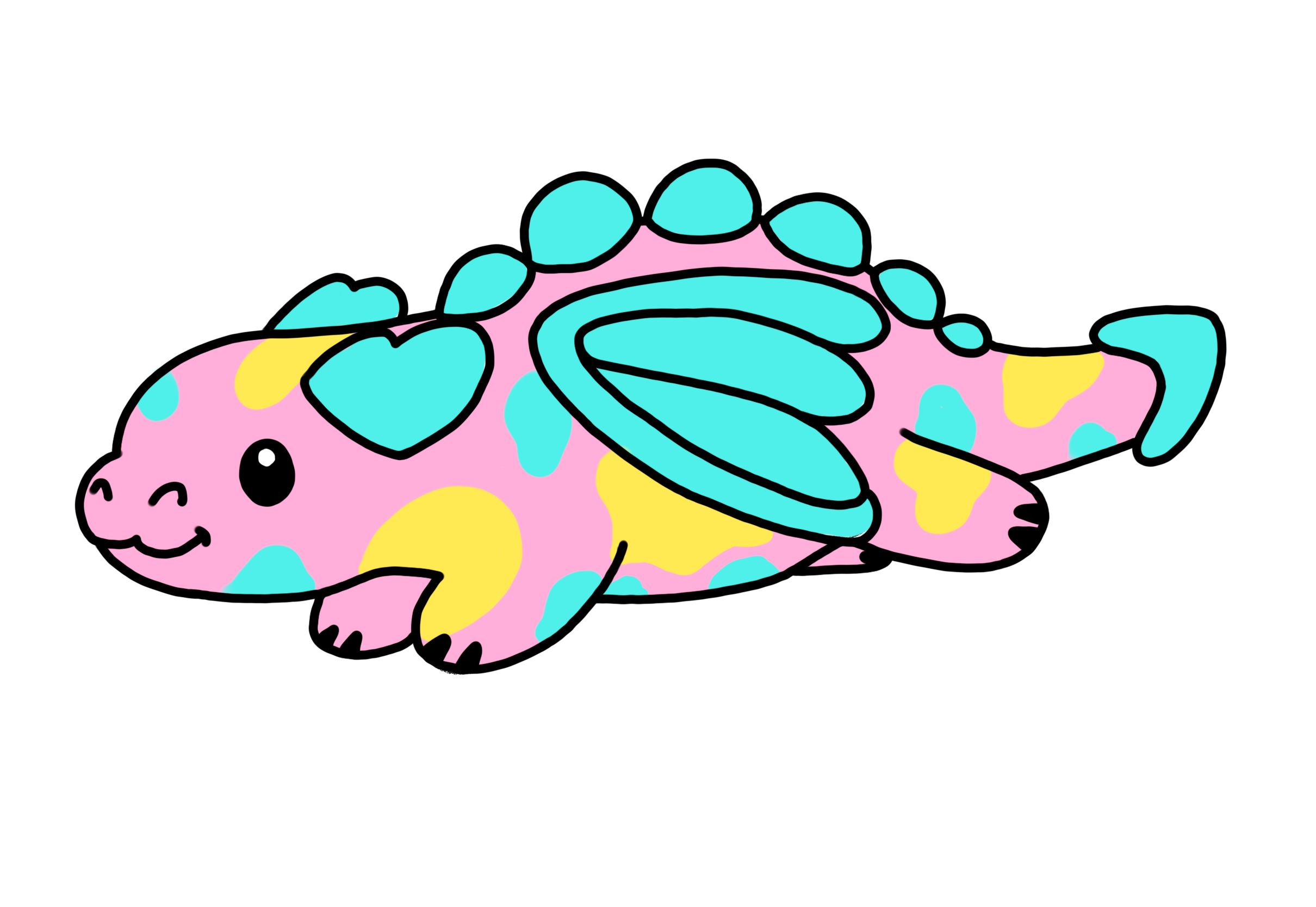 Pink spot dragon
