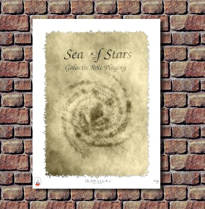 Galxy Map All Poster