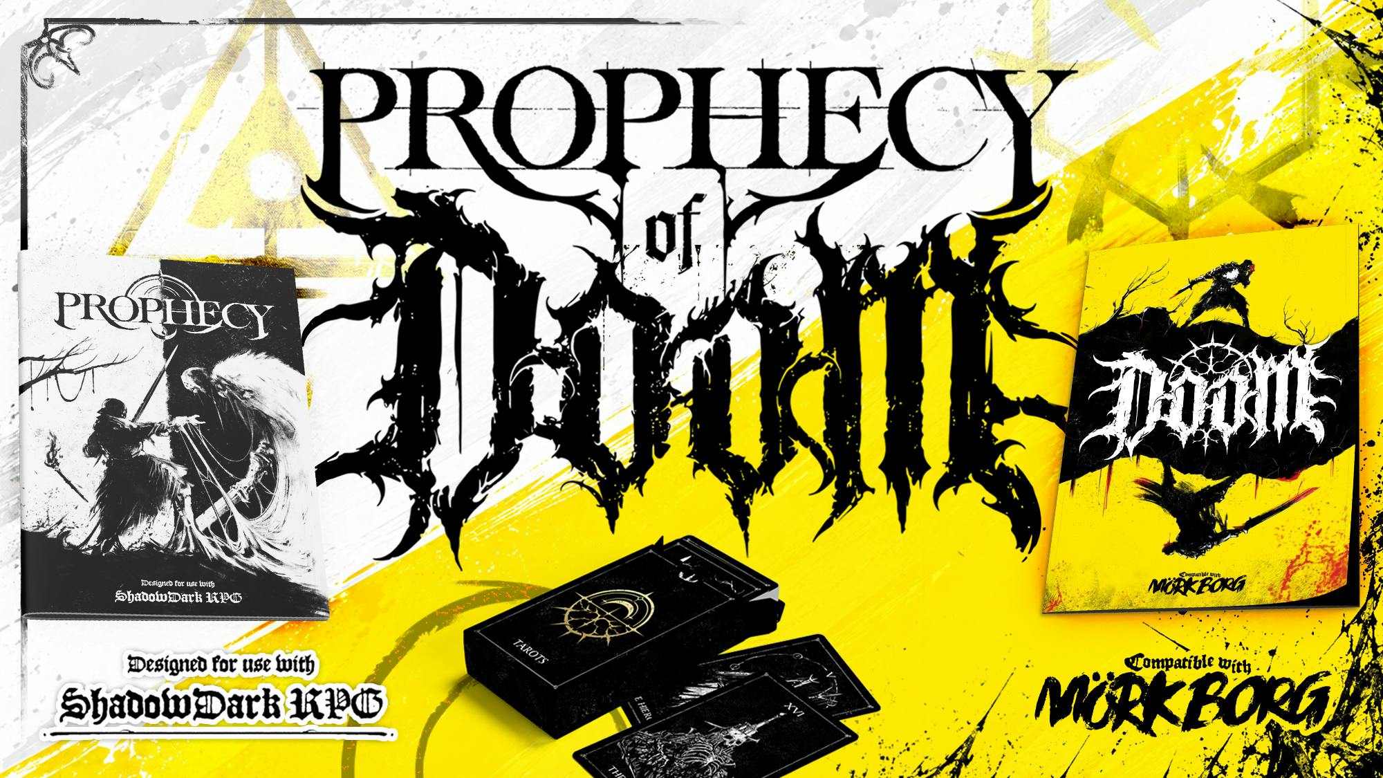 Prophecy of Doom – Shadowdark & Mörk-Borg – Tarots Campaign