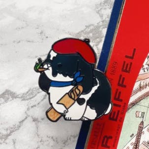 Chappie France Enamel Pin