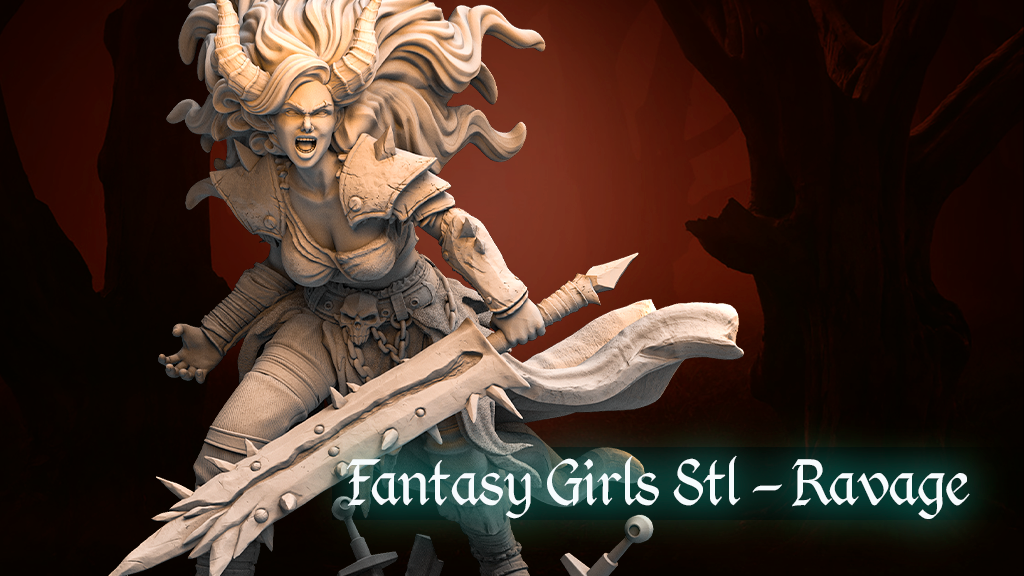 Fantasy Girls STL 2