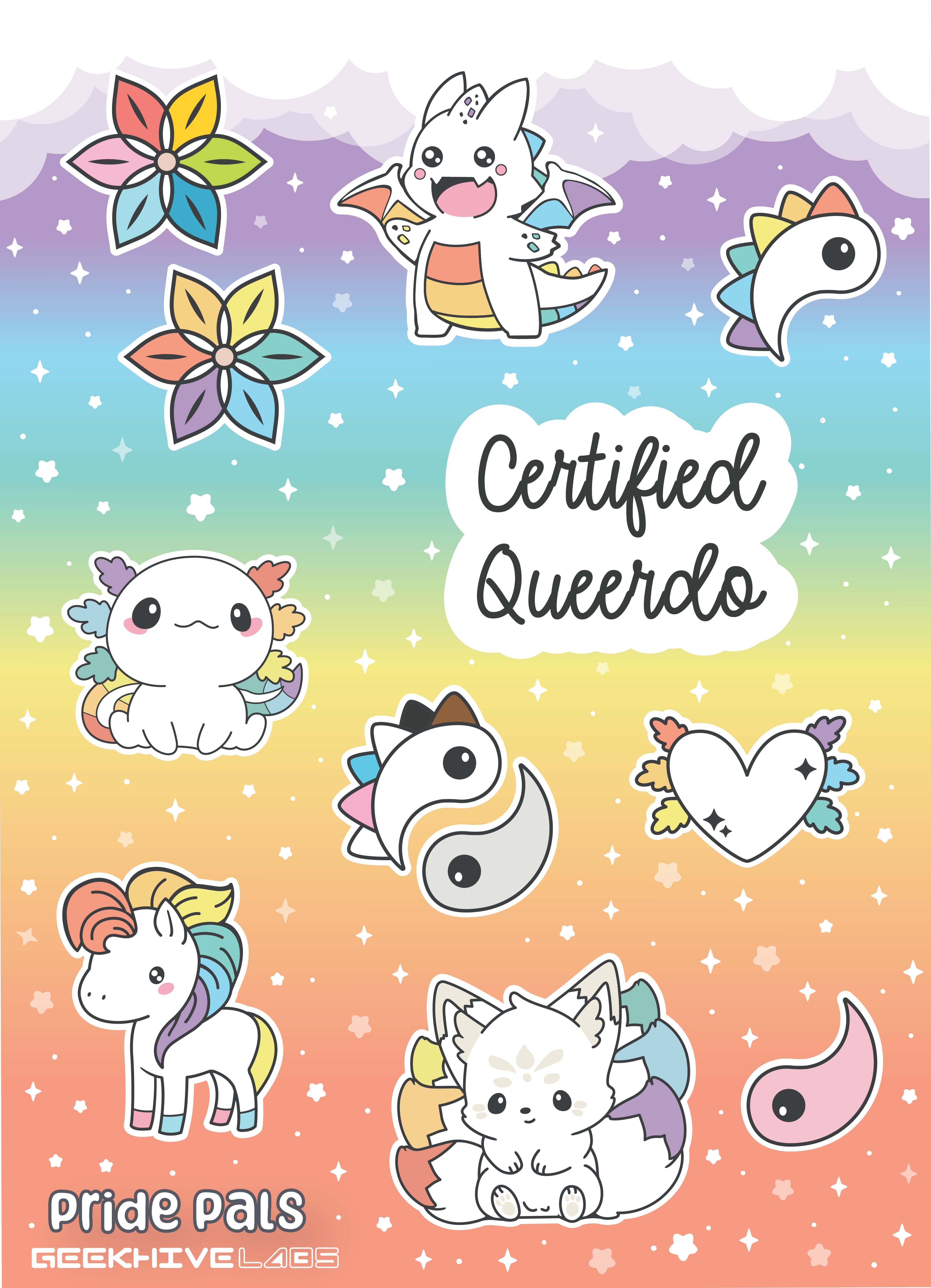 ✦ Pride Pals Sticker Sheet