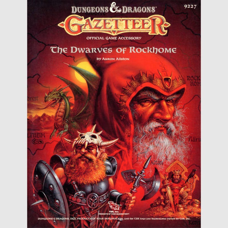 GAZ6: The Dwarves of Rockhome (April 1988)