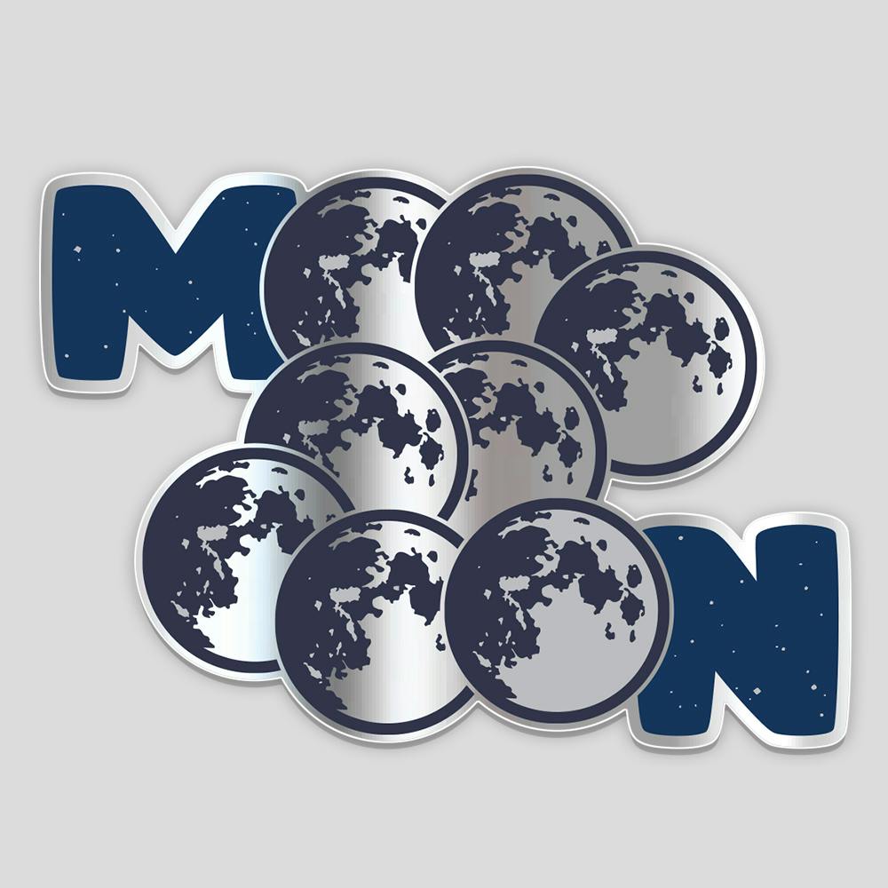 STICKER: Mooooooon