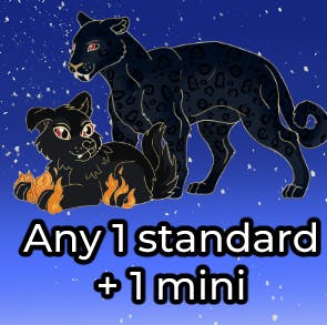 1 Standard and 1 Mini