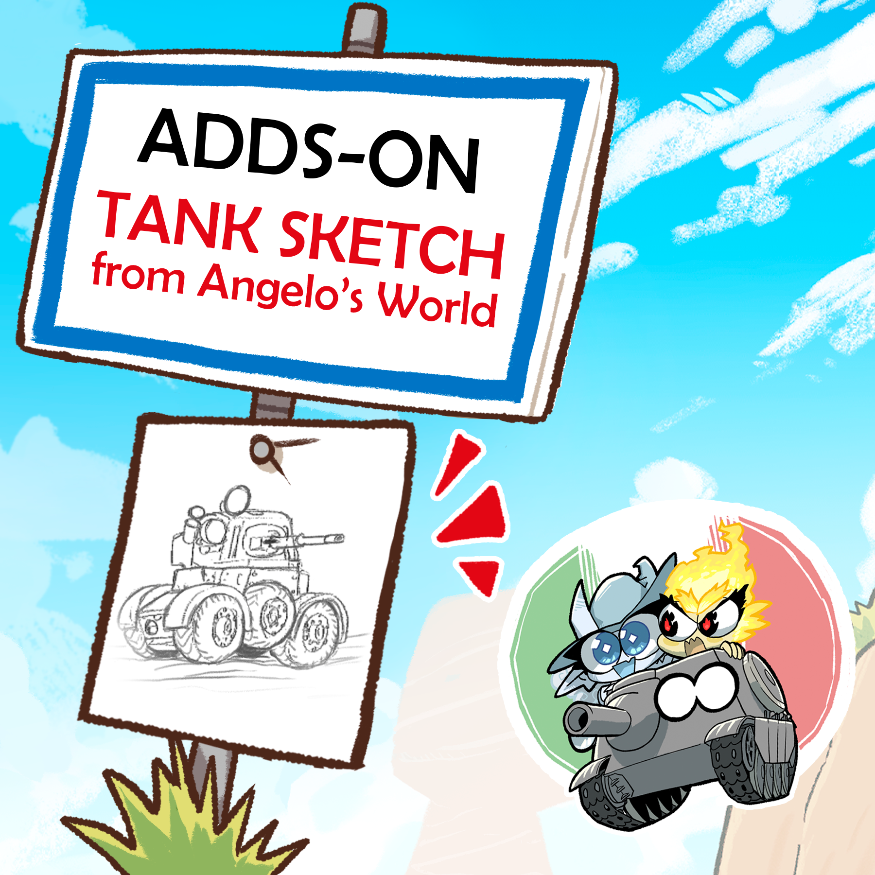 Angelo's World Sketch