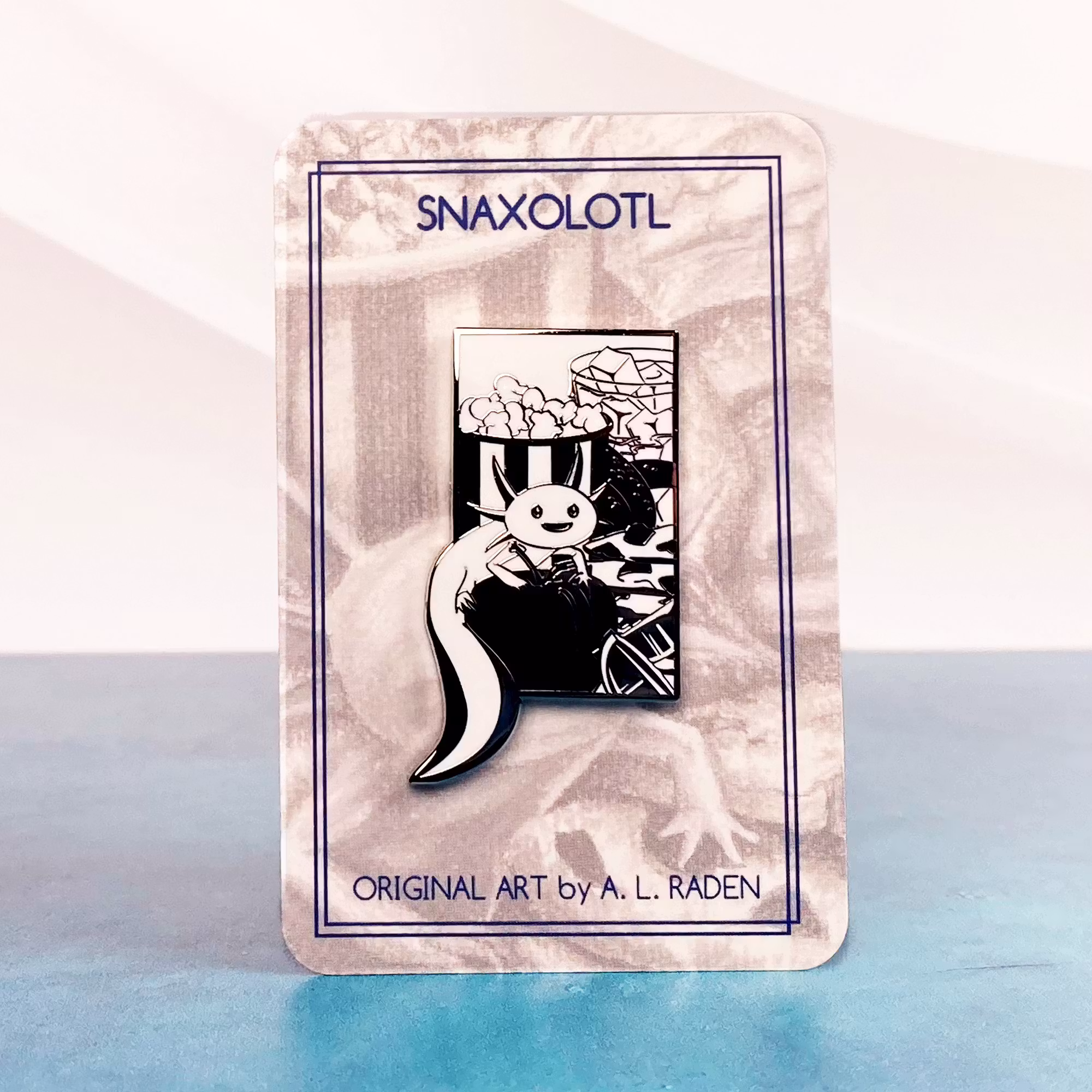Artist Series - Snaxolotl (A-GRADE PIN)