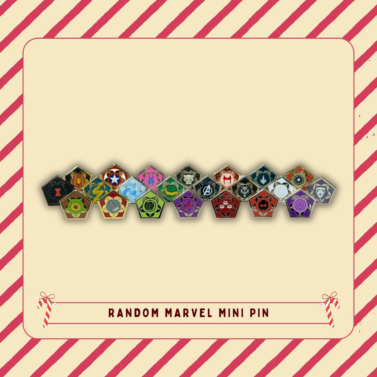 5 Random Assemble Mini Pin