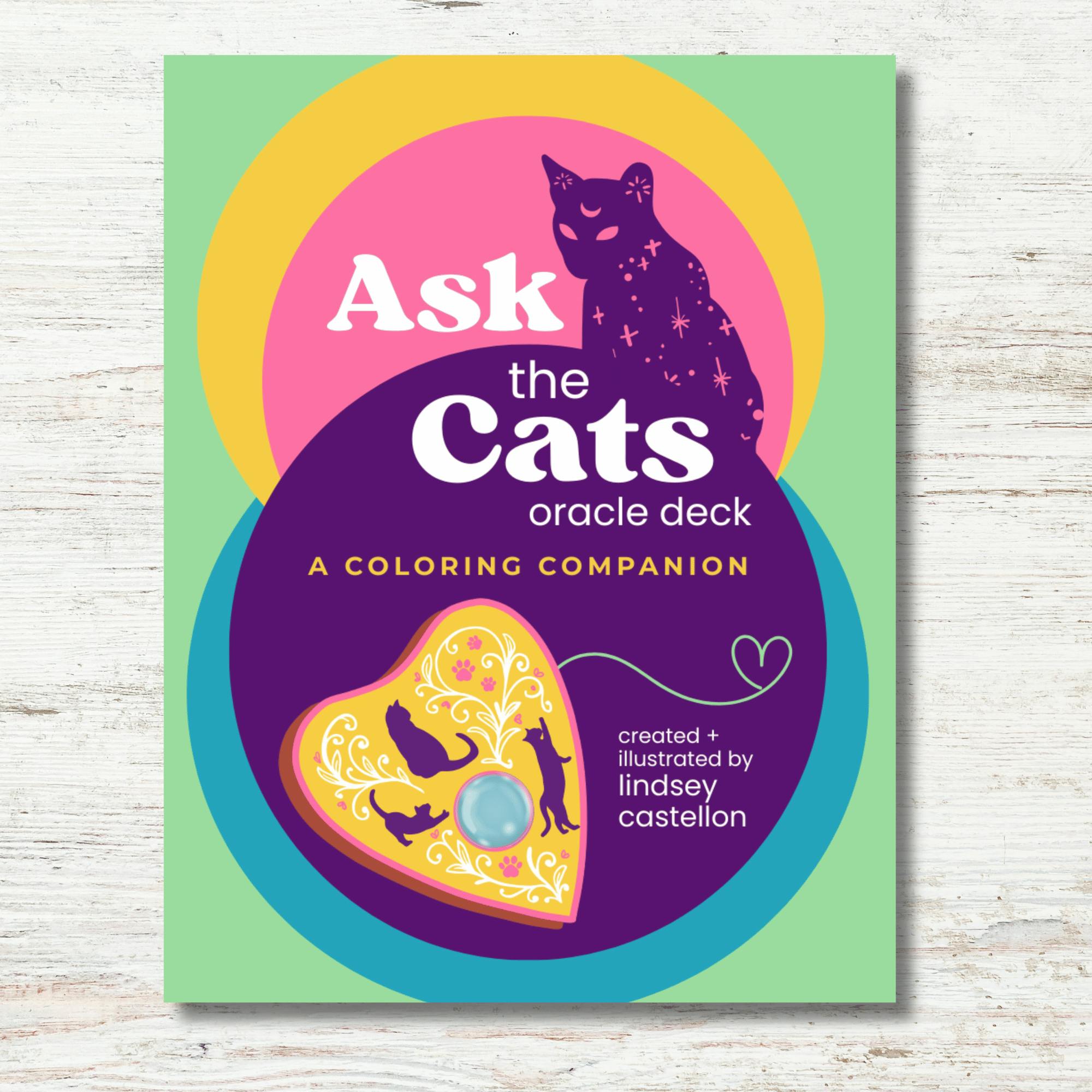 Ask the Cats Coloring Book