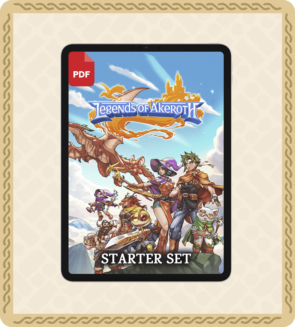 Legends of Akeroth: Starter Set - PDF ($13.50)