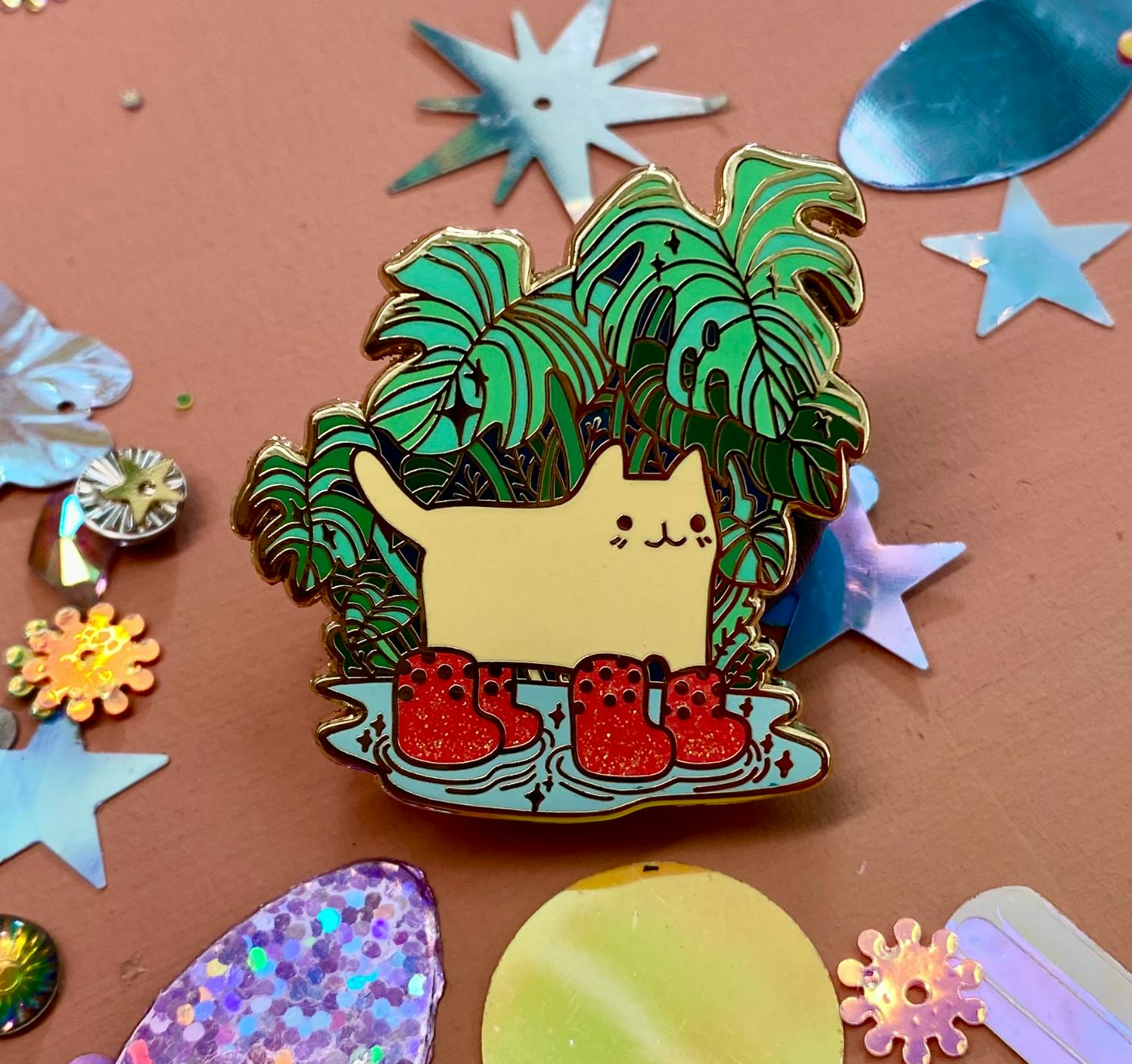 Flora Feline, Monstera 