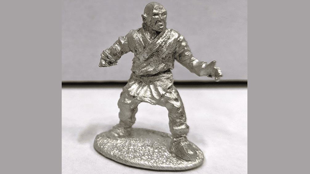 Brother Silence Pewter Miniature
