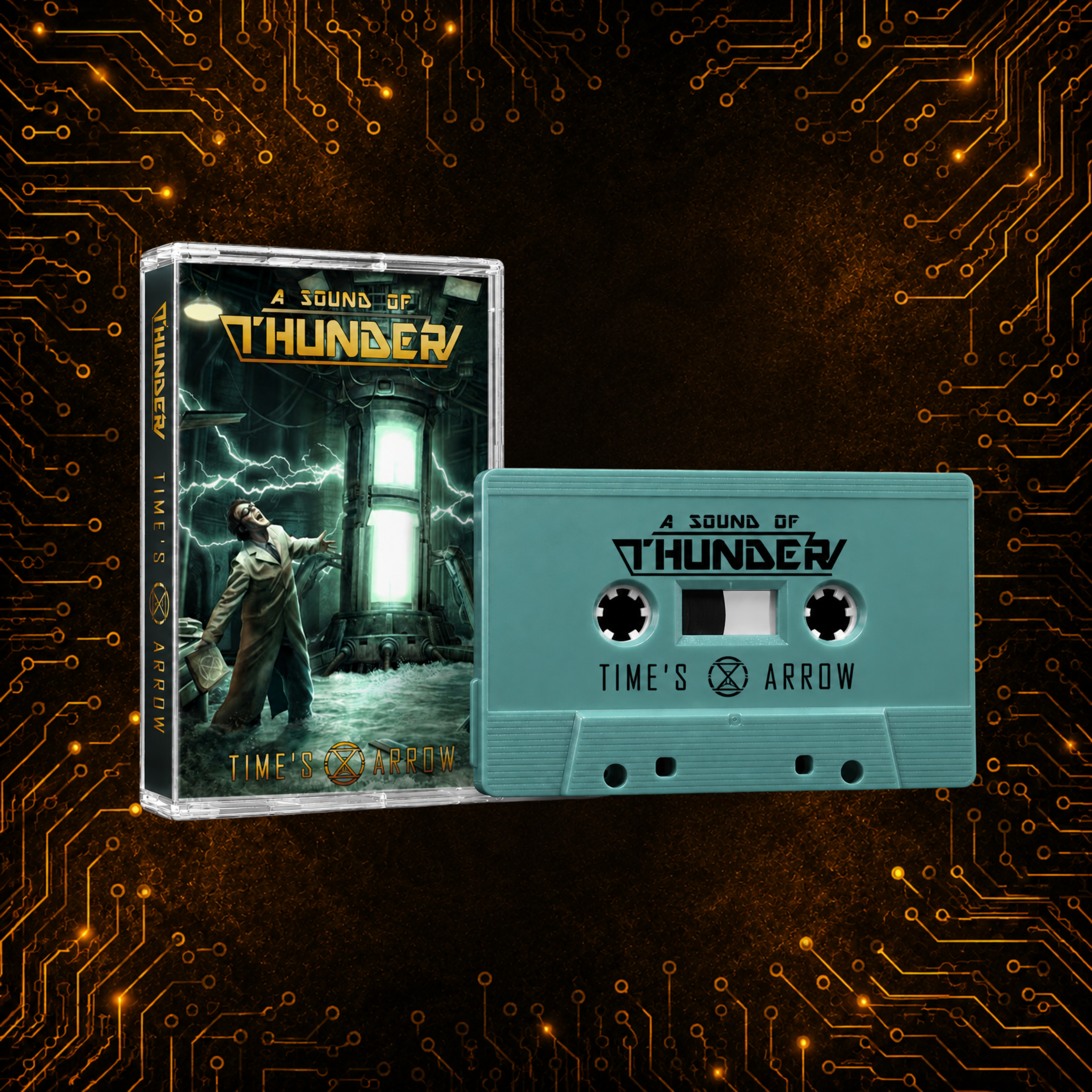 Time's Arrow Limited Edition Cassette Tape - Sea Green