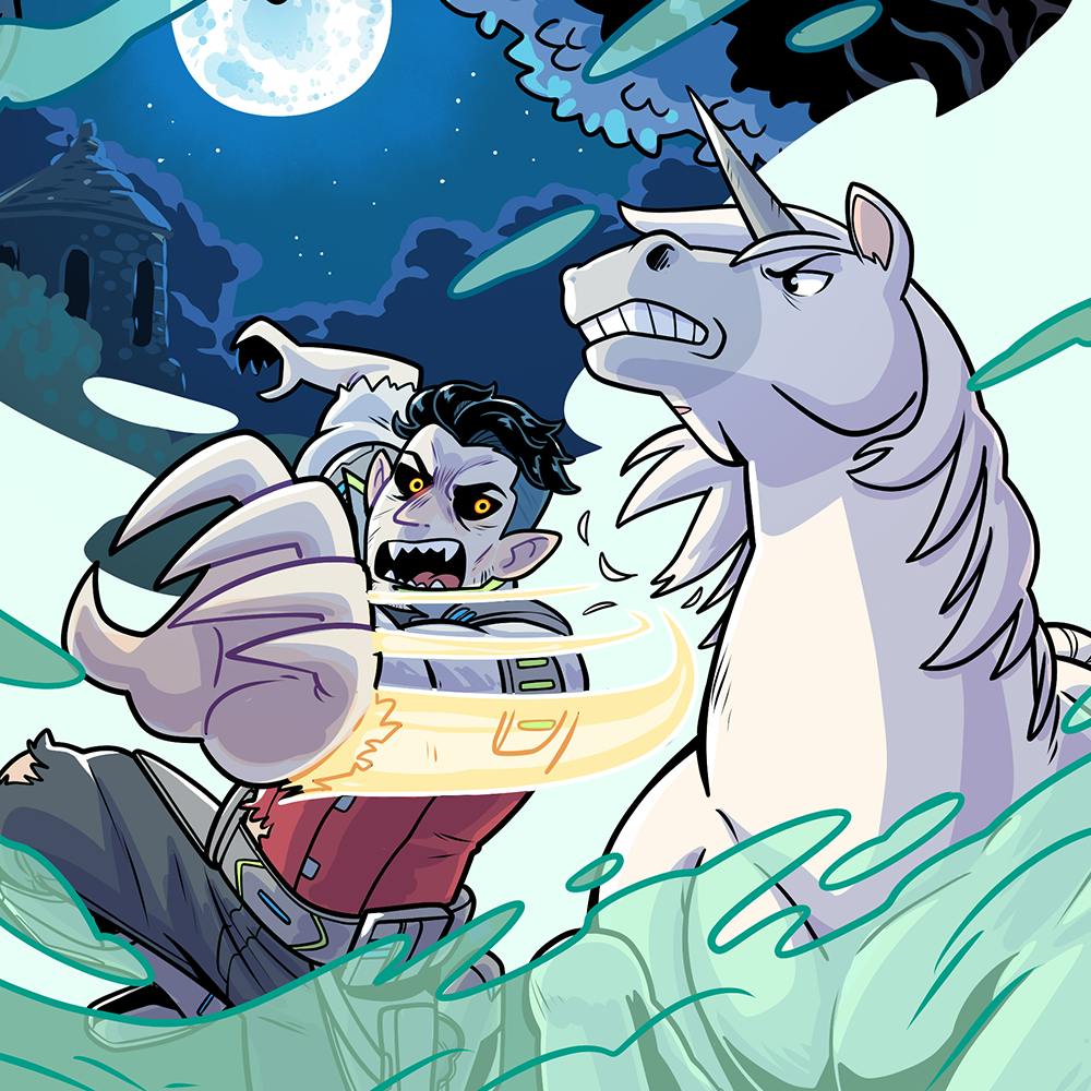 Unicorn VERSUS Vampire Detective #2 (digital)