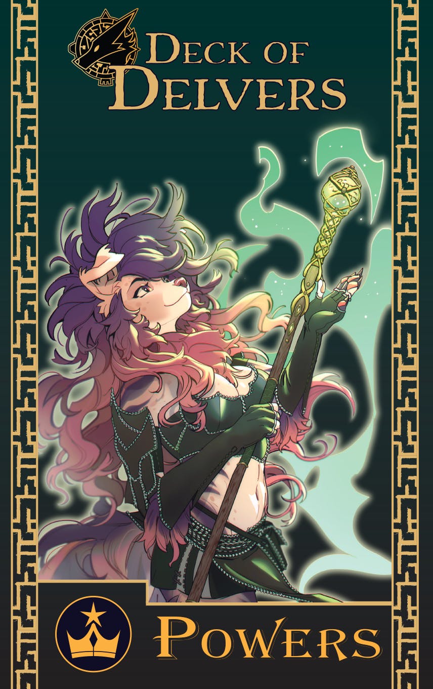 Digital Deck of Delvers: Powers